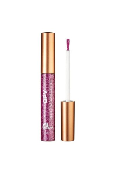 OPV Beauty Υγρό Αϊλάινερ με Γκλίτερ, Μεταλλικό & Υγρό Γκλίτερ, Μυστικό χρώμα