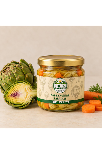 URLA GARDEN Baby Enginar Salatası Baby Ege Lezzeti 290 GR