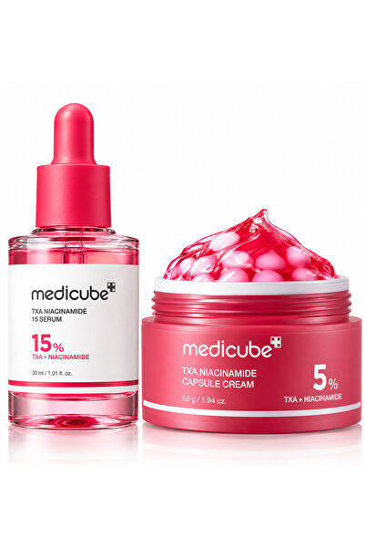 Medicube TXA Niacinamide Brightening Duo Set – 15% TXA Niacinamide Serum 30ml...