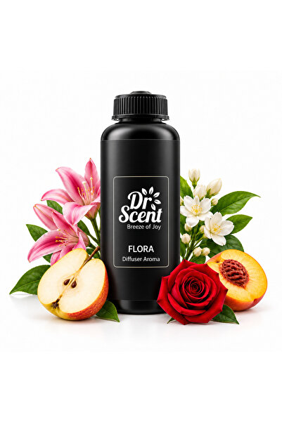 DR SCENT د. سنت زيت عطري فلورا، 500 مل | زيت عطري للتعطير والفواحات