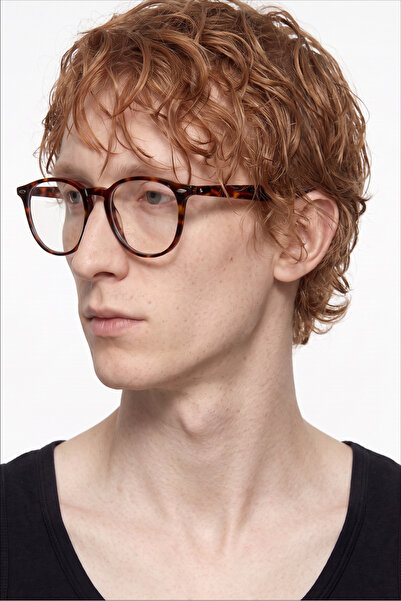Bilge Karga Cory Leopard Men's Blue Light Protective Glasses