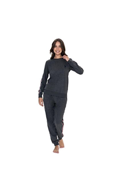 U.S. Polo Assn. U.S. Polo Assn. 20113 Women's Long Sleeve Crew Neck Elastic C...