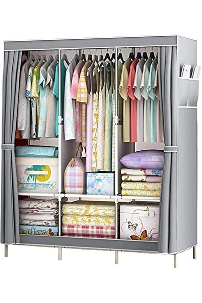 GENERAL Halamodo Portable Closet, Closet Organizer, Clothes Storage Rack with...