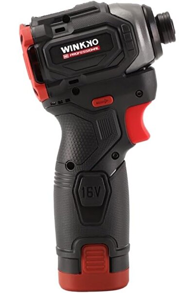 winkko HDR161BL 16V Brushless Cordless Hammer Drill with Two 2.0Ah Batteries ...