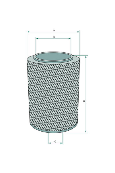 Other Filtru de aer 10mm 134mm 316mm Fleetguard 1644333M1