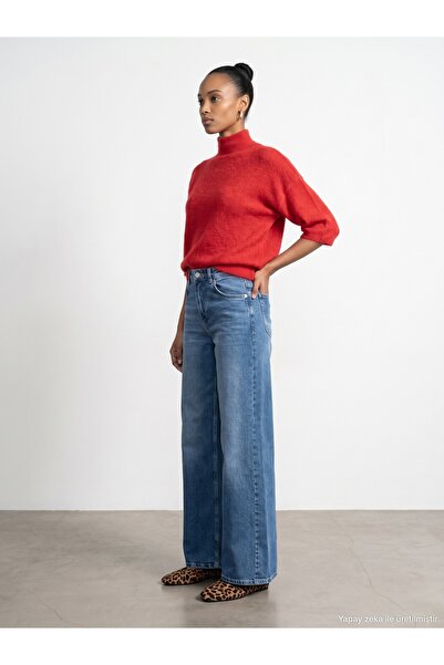 Dilvin 72375 High Waist Lycra Jean