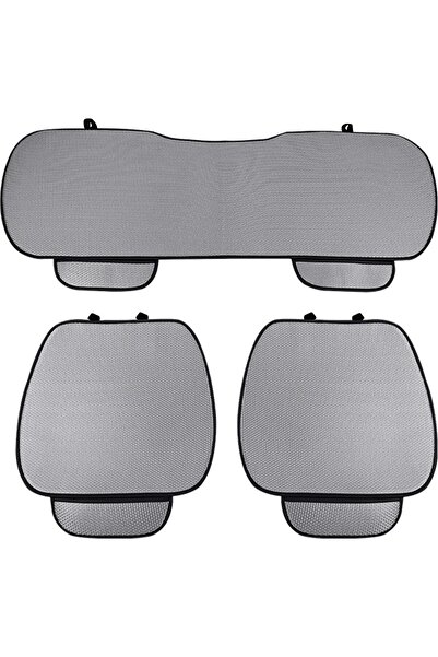 NEXTWAVE ®️   Set huse scaune auto, 3 piese (2 față și 1 spate), protecție îm...