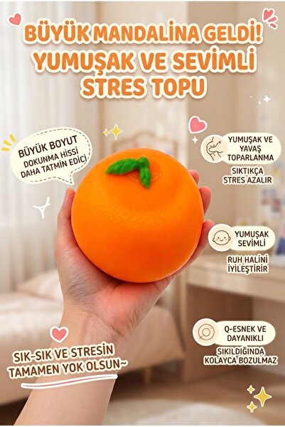 vattara Büyük Mandalina Sukuşi Dev Mandalina Squısh Squezee Yeni Seri Meyve S...