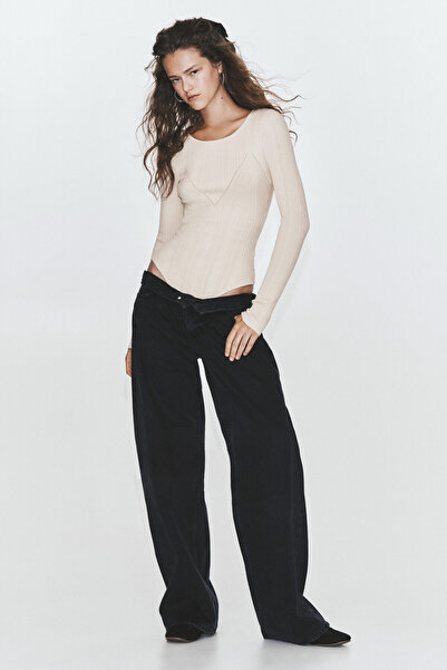 H&M Viskoz Karışımlı Thong Body