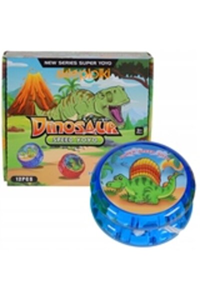 Skleplolki Jojo Colorat cu Motif de Dinozaur - Jucărie Strălucitoare pentru C...