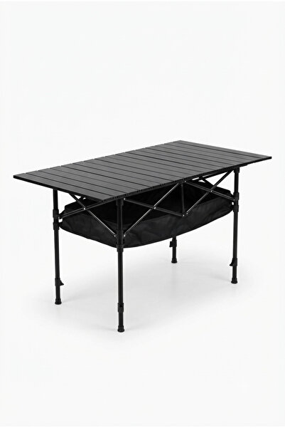 PLATIN BY ORSES Katlanabilir Alüminyum Kamp Masası 120x55 cm Yükseklik Ayarlı...