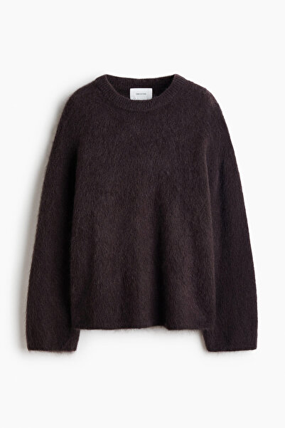 H&M Tiftik Karışımlı Oversize Kazak