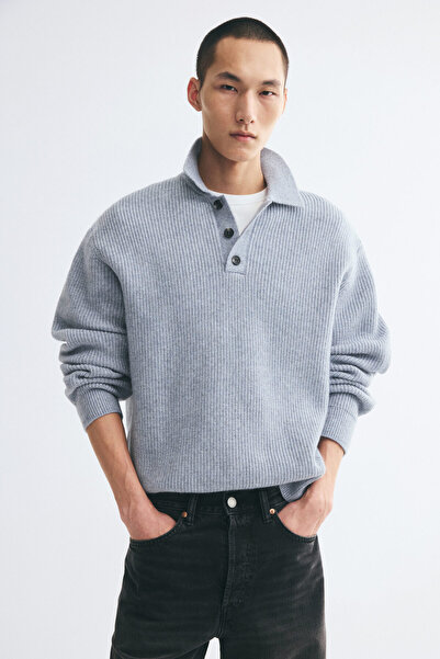 H&M Triko Polo Üst Relaxed Fit