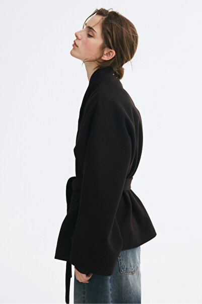 H&M Keçeli Oversize Kaban