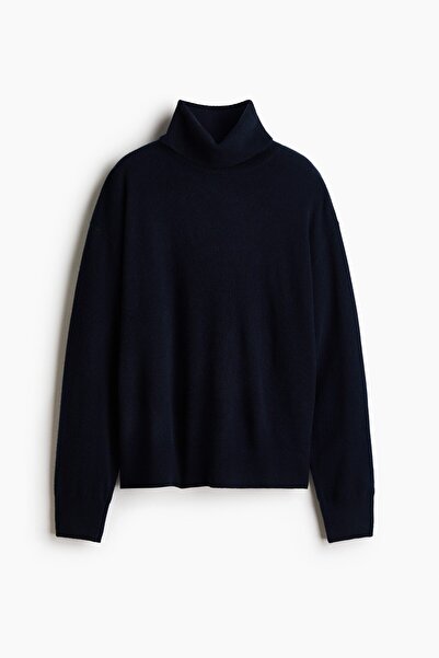 H&M Balıkçı Yaka Kaşmir Kazak