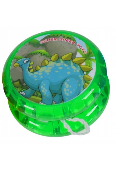 Skleplolki Jojo Colorat cu Motif de Dinozaur - Jucărie Strălucitoare pentru Copii