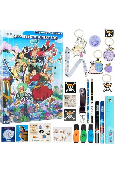NO BRAND CALENDARUL DE ADVENT ANIME ONE PIECE: 24 DE ZILE DE AVENTURI DIN MAN...