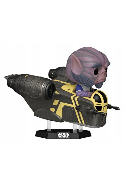 Funko FIGURINĂ POP STAR WARS Mandalorian & Grogu - Zeb Razor Crest 838