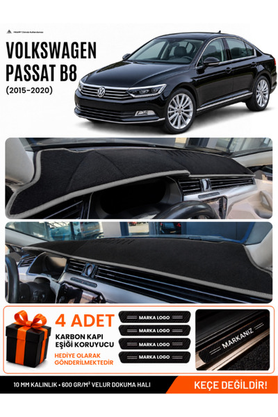 e-biz Volkswagen Passat B8 (2015-2020) Compatible Dashboard Cover, Dashboard ...