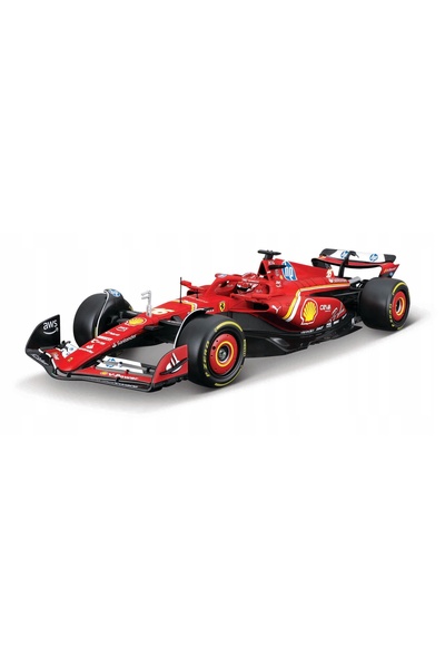 BBURAGO FERRARI SF-24 KIT DE ASAMBLARE MODEL METALIC 1:24 # 16 C.LECLERC