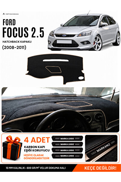 e-biz Ford Focus 2.5 Hatchback with Cover (2008-2011) Compatible Dashboard Co...