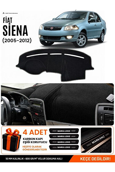 e-biz Fiat Si̇ena (2005-2012) Compatible Glove Box Protection, Glove Box Cove...