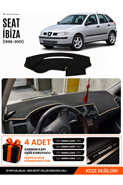 e-biz Seat Ibiza (1998-2001) Compatible Glove Box Protection, Glove Box Cover...