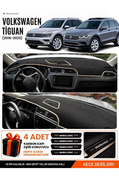 e-biz Volkswagen Tiguan (2016-2023) Compatible Dashboard Cover, Dashboard Cas...