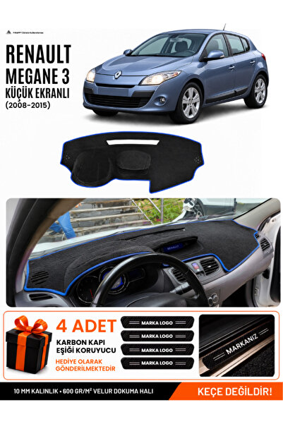 e-biz Renault Megane 3 Small Screen (2008-2015) Compatible Glove Box Cover, G...