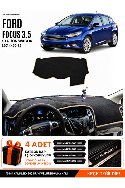 e-biz Ford Focus 3.5 Hatchback (2014-2018) Compatible Glove Box Cover, Glove ...