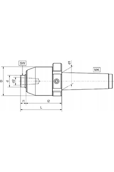 NO BRAND Burghiu pentru găuri circulare DIN338, HSSE-PM TiALN, tip N 9,8 mm F