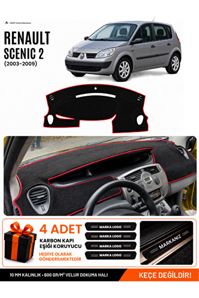 e-biz Renault Scenic 2 (2003-2009) Compatible Glove Box Cover, Glove Box Case...