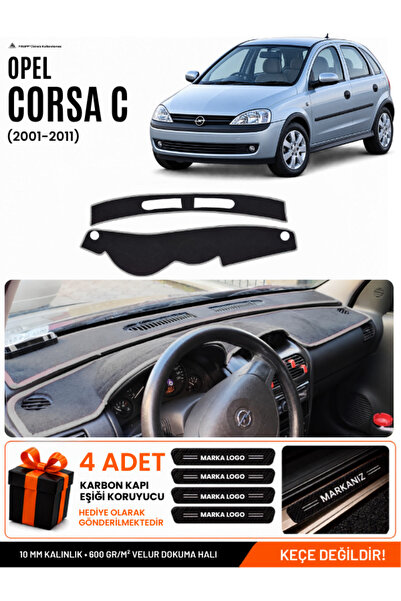 e-biz Opel Corsa C (2001-2011) Compatible Glove Box Protection, Glove Box Cov...