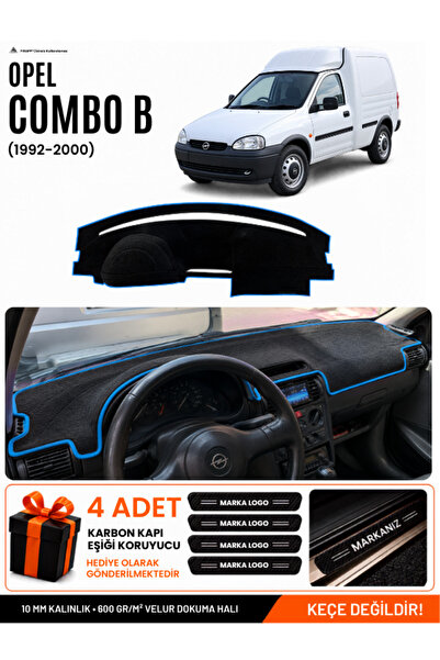 e-biz Opel Combo B (1992-2000) Compatible Glove Box Protection, Glove Box Cov...
