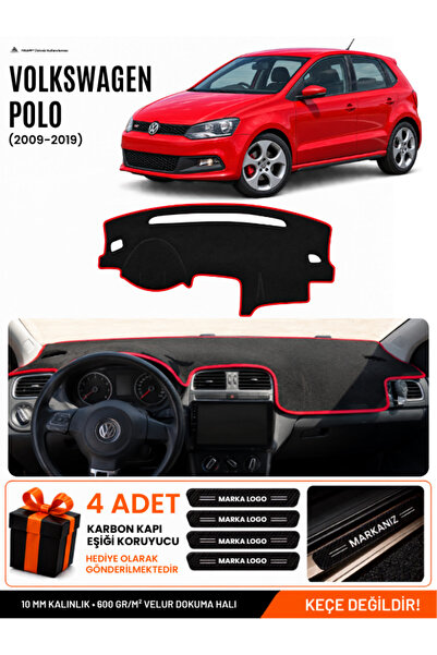 e-biz Volkswagen Polo (2009-2019) Compatible Dashboard Cover, Dashboard Case ...