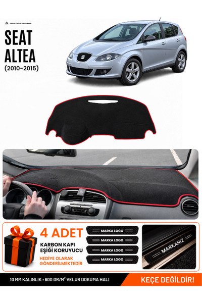 e-biz Seat Altea (2010-2015) Compatible Glove Box Protection, Glove Box Cover...