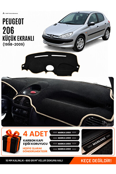 e-biz Peugeot 206 Small Screen (1998-2009) Compatible Glove Box Cover, Glove ...