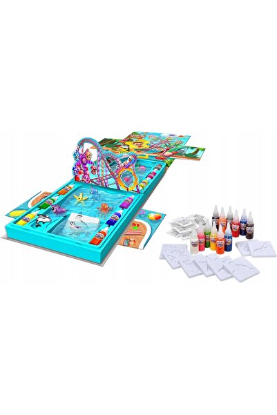 Simba AQUA GELZ LAGUNA 12 forme, accesorii, set creativ mare, de la 8 ani