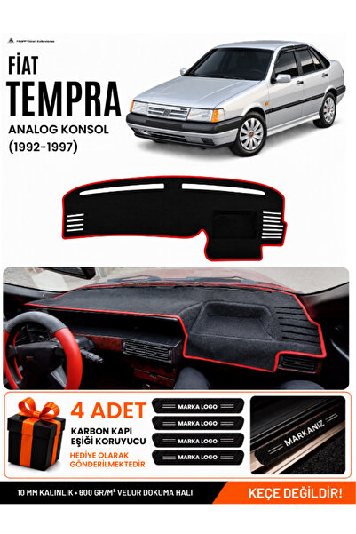 e-biz Fiat Tempra (1992-1997) Analog Console Compatible Glove Box Cover, Glov...