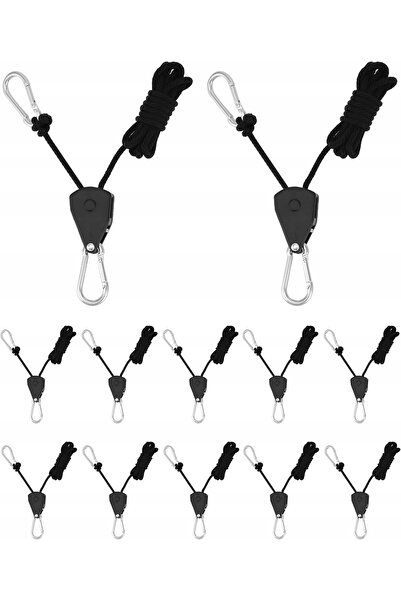 NO BRAND X8 Cabluri de suspensie reglabile, set de cabluri pentru agățat lumi...