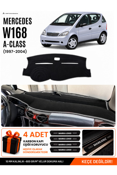 e-biz Mercedes W168 a Class (1997-2004) Compatible Glove Box Cover, Glove Box...
