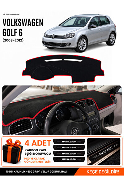 e-biz Volkswagen Golf 6 (2008-2012) Compatible Glove Box Cover, Glove Box Cas...