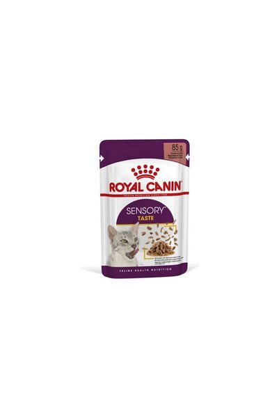 Royal Canin Sensory Tat Duyusu için Av Eti Tatlı Yaş Kedi Maması 12 x 85g Besleyici İçerik