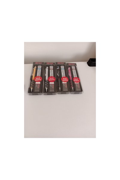 Rotring مجموعة أقلام "تيكي" متعددة الاستخدامات للمدرسة، مقاس 0.5، لون وردي (جديدة).