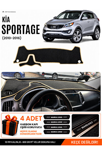 e-biz Kia Sportage (2010-2016) Compatible Glove Box Protection, Glove Box Cov...