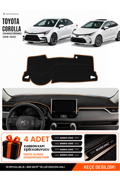e-biz Toyota Corolla E210 with Ghost Mirror (2018-2026) Compatible Dashboard ...
