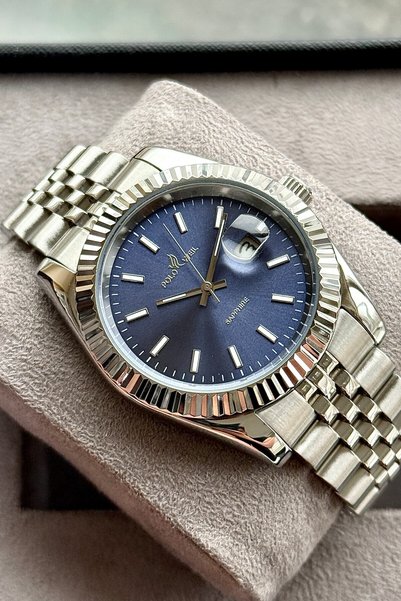 Polo Weil Pl003M Men's Wristwatch with Steel Strap