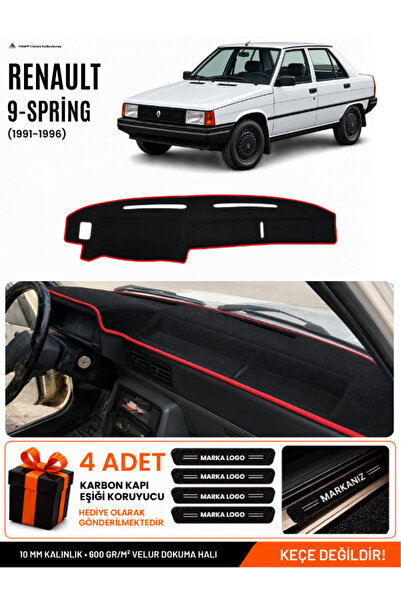 e-biz Renault 9 Spri̇ng (1991-1996) Compatible Glove Box Cover, Glove Box Cas...