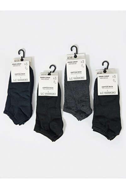 LCW 12'li Patik Erkek Çorabı