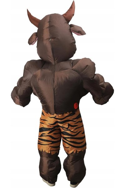 NO BRAND Costum gonflabil de taur pentru adulți, pentru petreceri cu tauri, H...